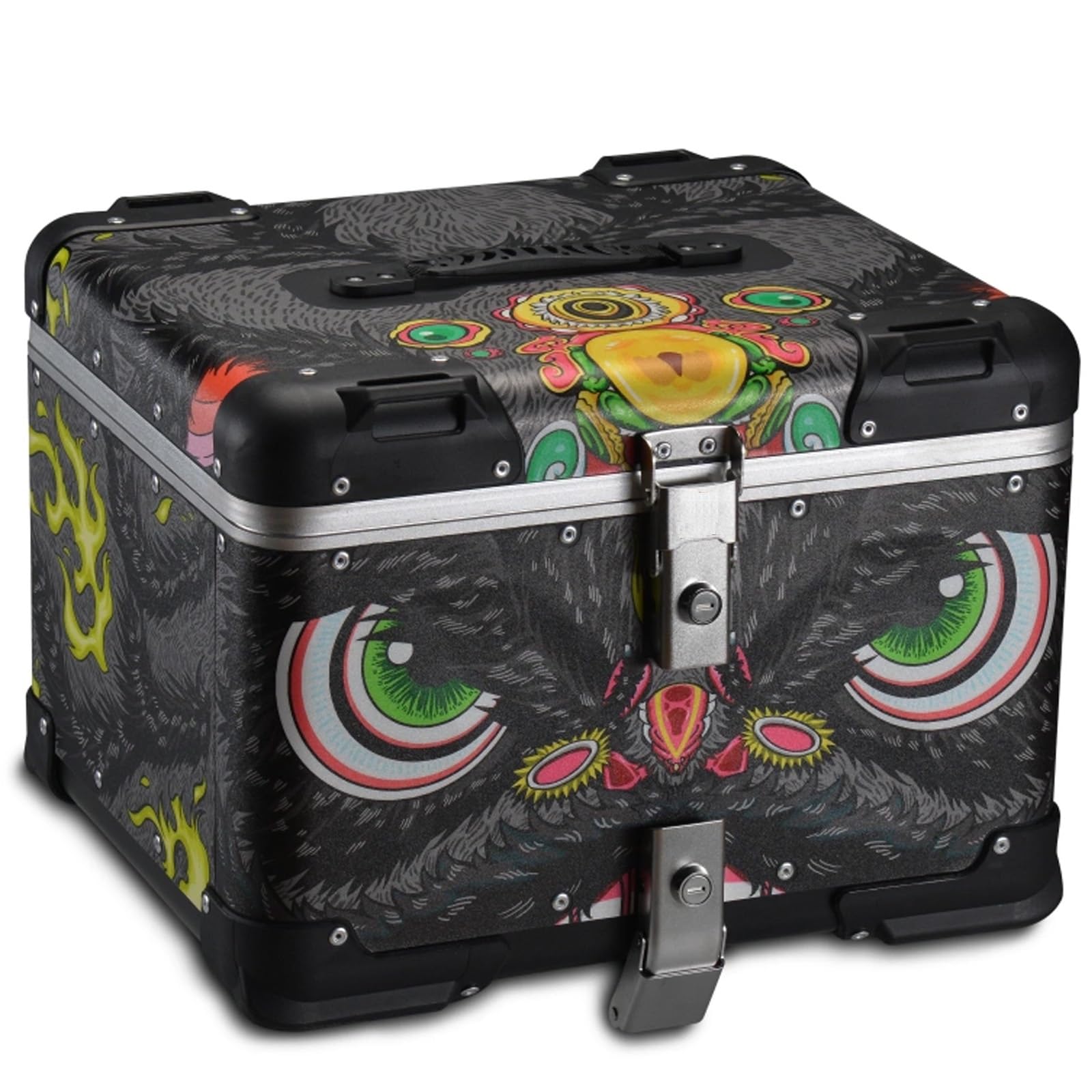 Zio DIC フルフェイスヘルメット GX カバーケース付き Amazon.com: 50L Motorcycle Tail Box Top Case Scooter Storage Trunk